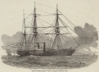 The New Spanish Steam-Ship Ysabel La Catolica
